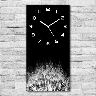 Horloge rectangulaire verticale Graine de poisson