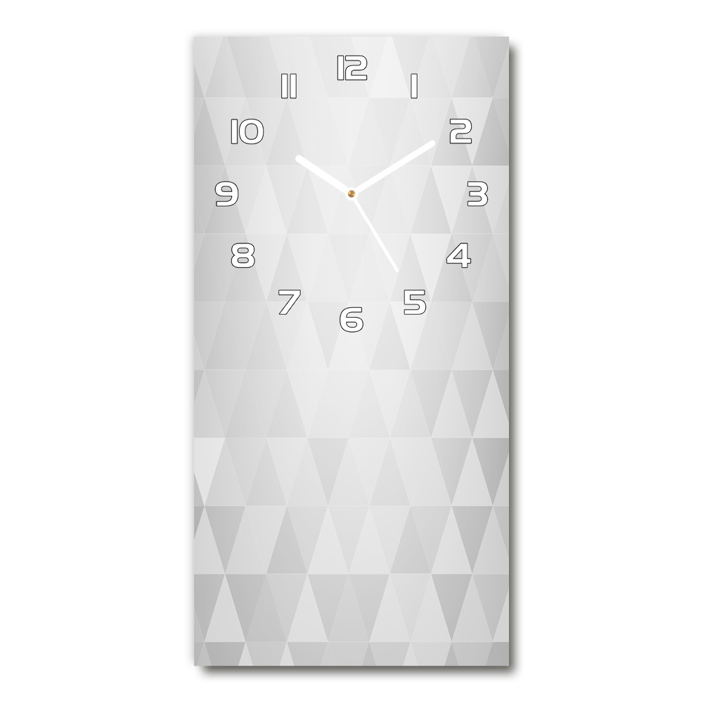 Horloge murale en verre rectangulaire Art abstrait