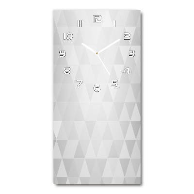 Horloge murale en verre rectangulaire Art abstrait