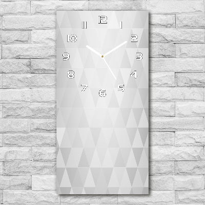 Horloge murale en verre rectangulaire Art abstrait