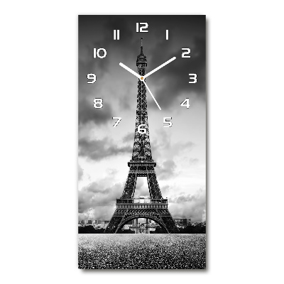 Horloge rectangulaire verticale Tour Eiffel