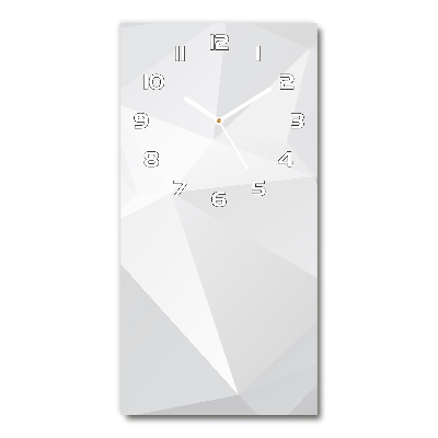 Horloge verticale en verre Fond abstrait