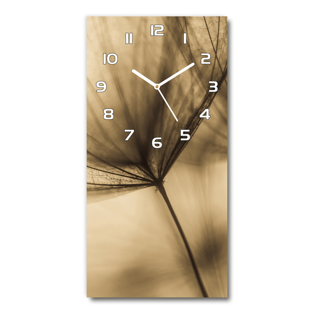 Horloge verticale en verre Graine de mulet