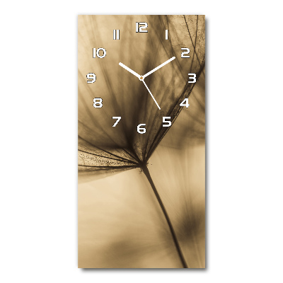 Horloge verticale en verre Graine de mulet