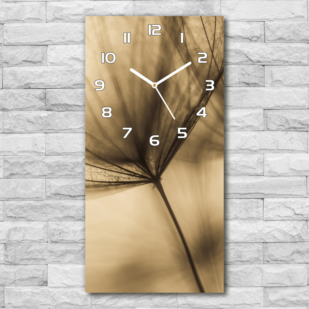 Horloge verticale en verre Graine de mulet