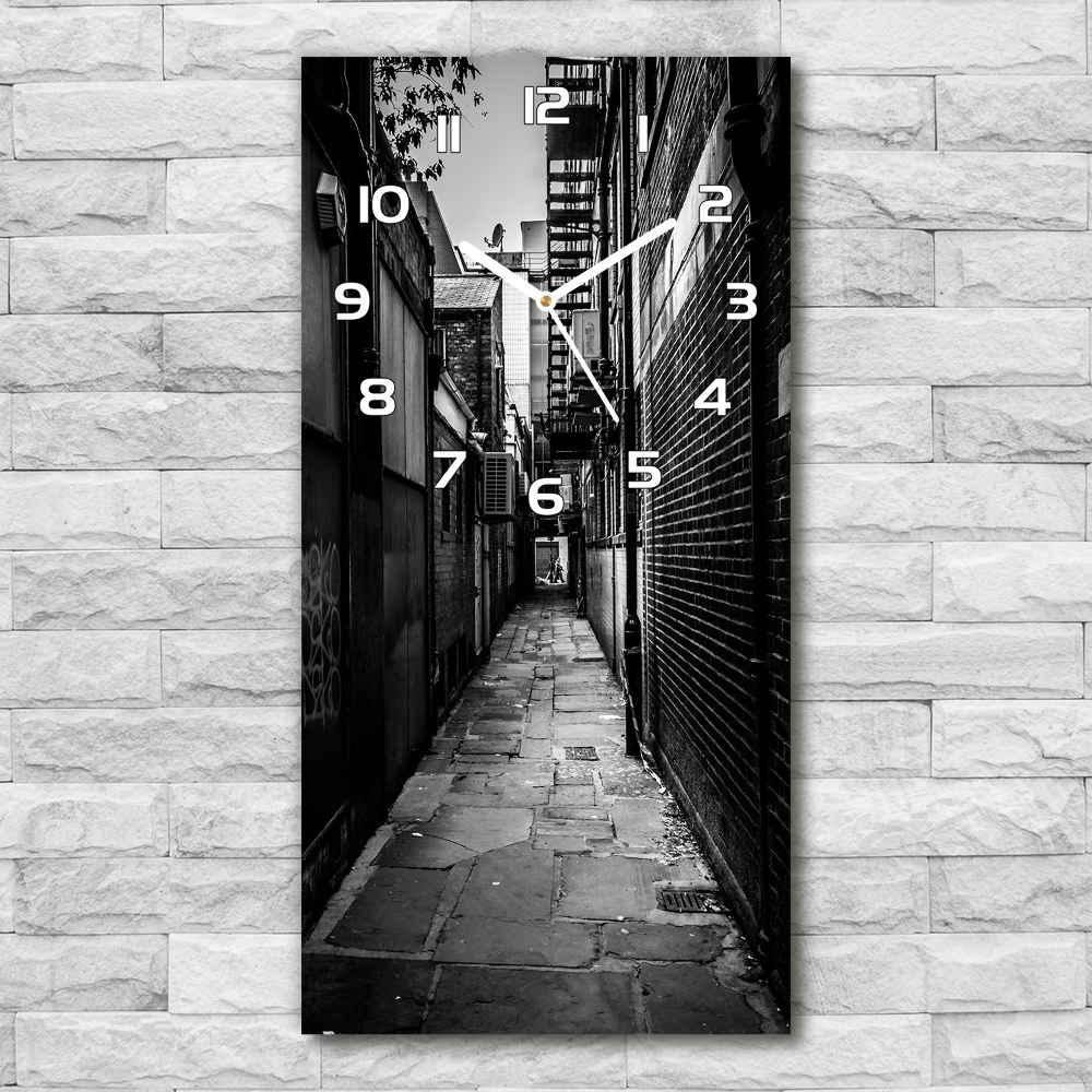 Horloge rectangulaire verticale Rues urbaines