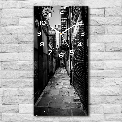 Horloge rectangulaire verticale Rues urbaines