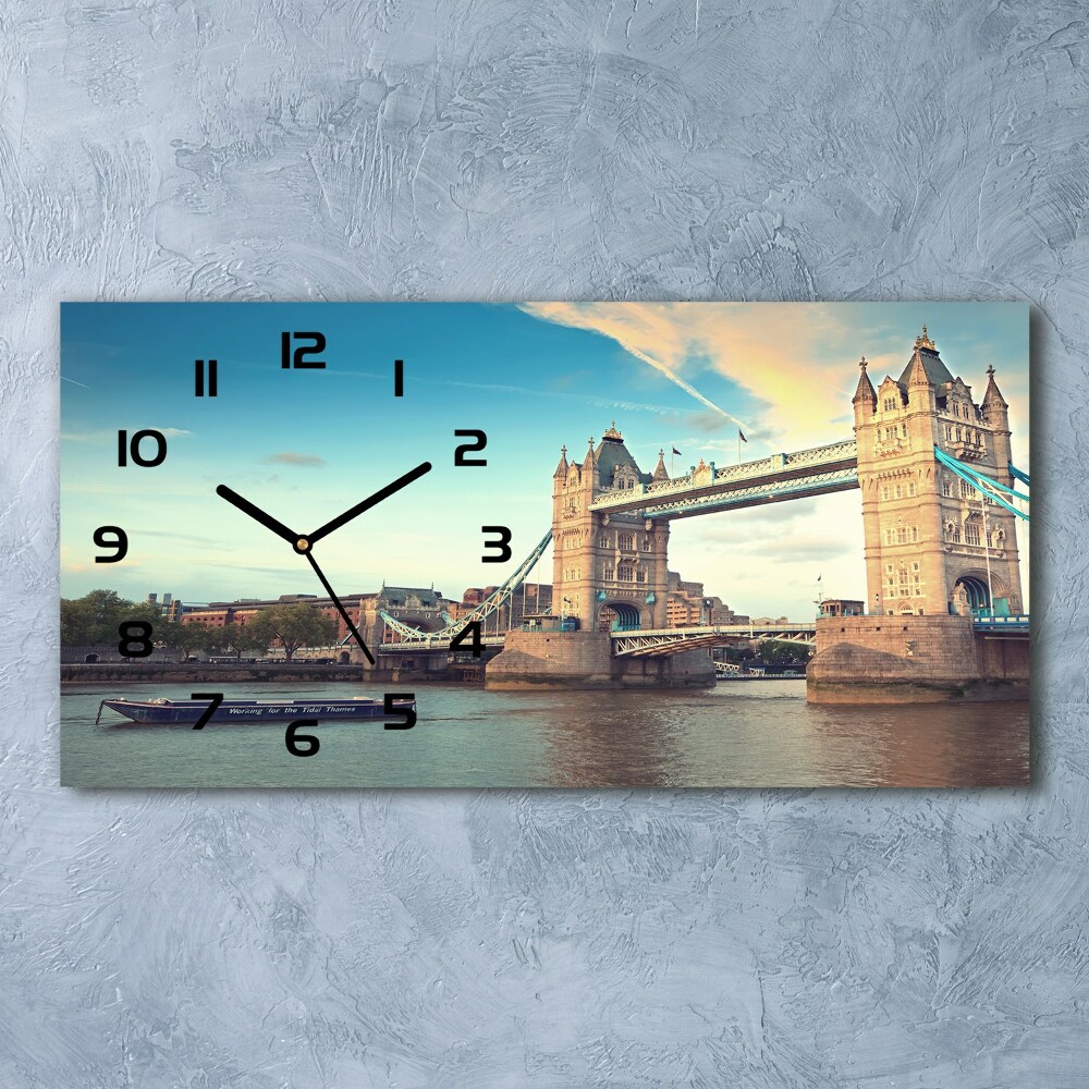 Horloge murale horizontale Tour de Londres