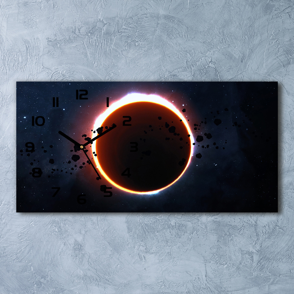 Horloge horizontale Eclipse solaire