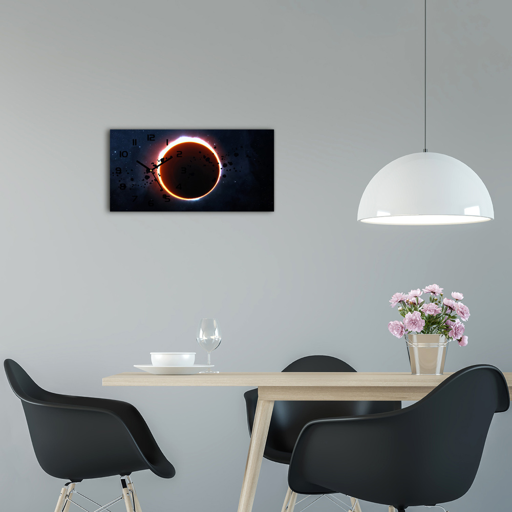 Horloge horizontale Eclipse solaire