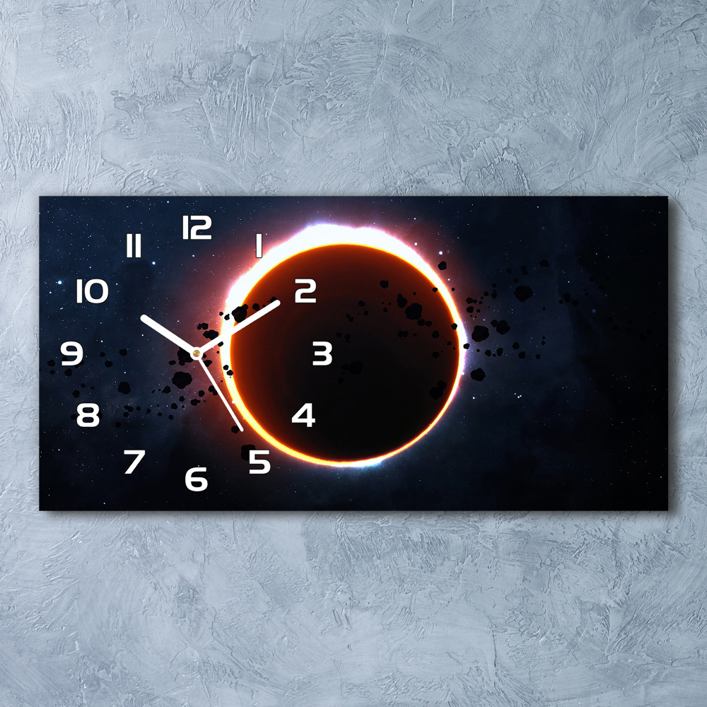 Horloge horizontale Eclipse solaire