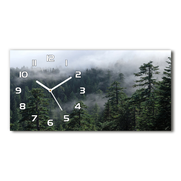 Horloge horizontale Brume de forêt