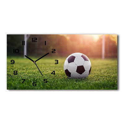 Horloge horizontale Football