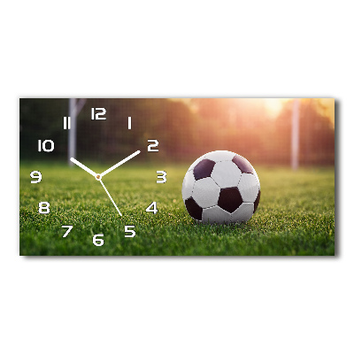 Horloge horizontale Football
