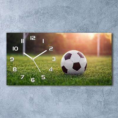 Horloge horizontale Football