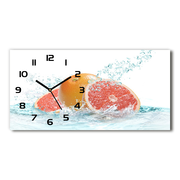 Horloge horizontale Pamplemousses