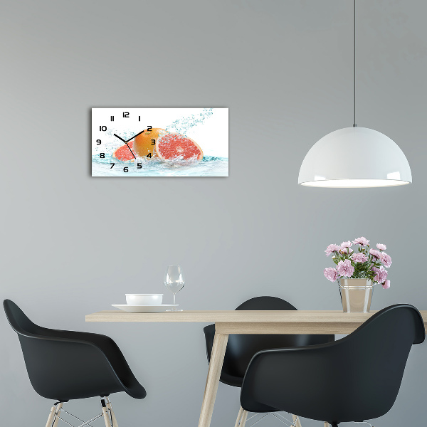 Horloge horizontale Pamplemousses