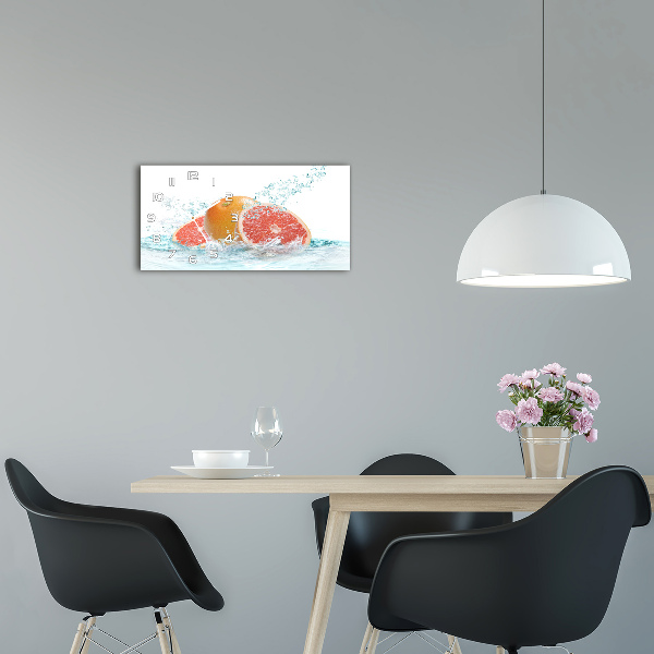Horloge horizontale Pamplemousses