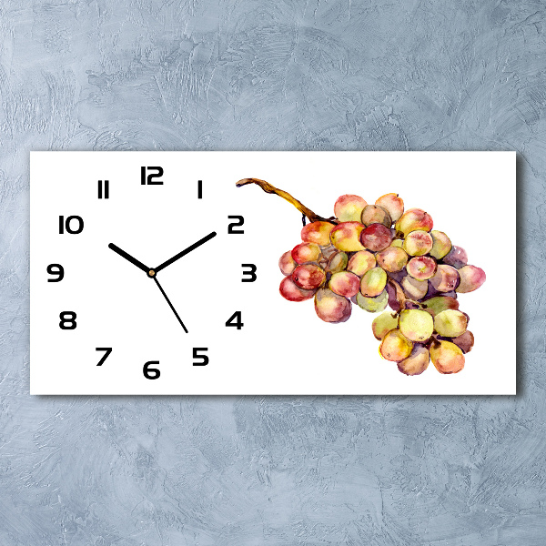 Horloge horizontale Grappe de raisin