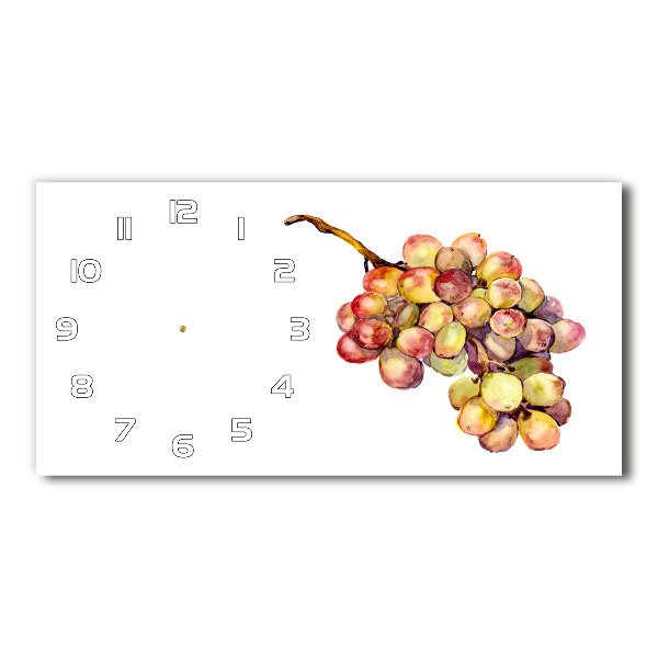 Horloge horizontale Grappe de raisin