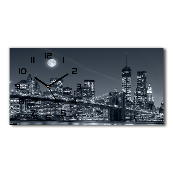 Horloge horizontale Manhattan