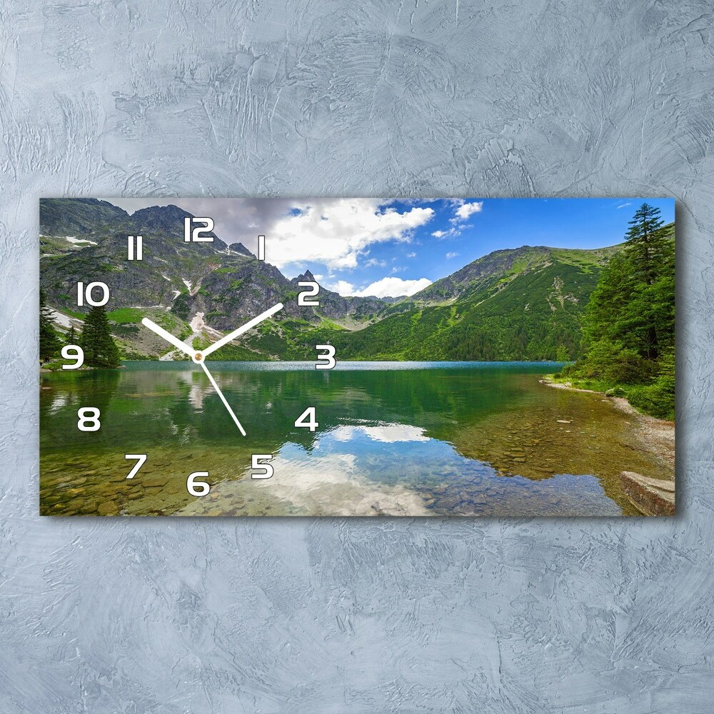 Horloge horizontale en verre Morskie Oko Tatry