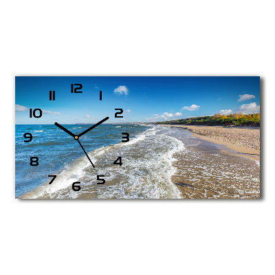 Horloge rectangulaire horizontale Mer Baltique