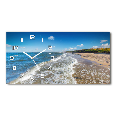 Horloge rectangulaire horizontale Mer Baltique