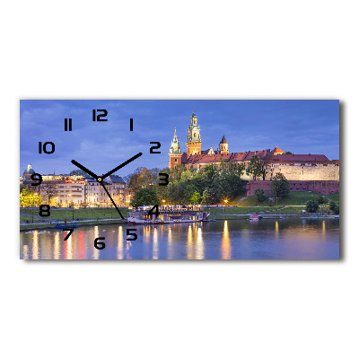 Horloge murale horizontale Cracovie Pologne