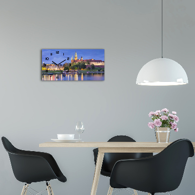 Horloge murale horizontale Cracovie Pologne