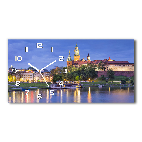 Horloge murale horizontale Cracovie Pologne