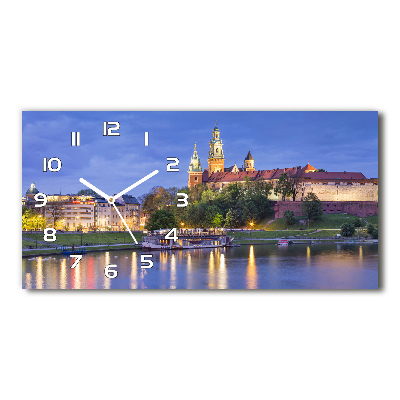 Horloge murale horizontale Cracovie Pologne