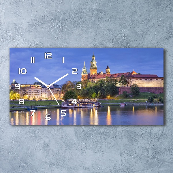 Horloge murale horizontale Cracovie Pologne