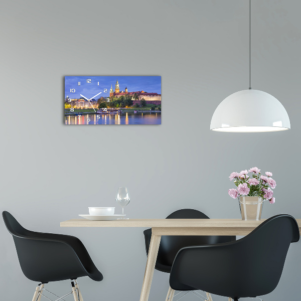 Horloge murale horizontale Cracovie Pologne