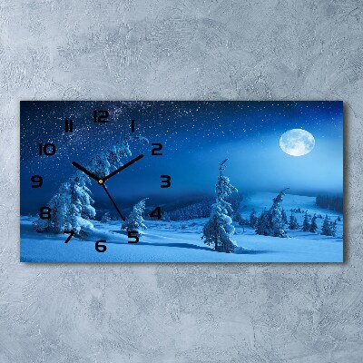 Horloge horizontale Clair de lune