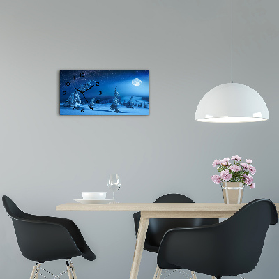 Horloge horizontale Clair de lune