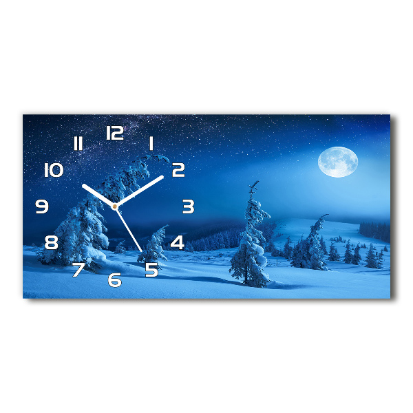 Horloge horizontale Clair de lune