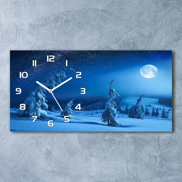 Horloge horizontale Clair de lune