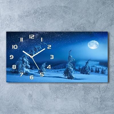 Horloge horizontale Clair de lune