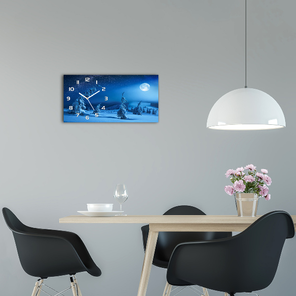 Horloge horizontale Clair de lune