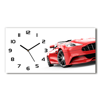 Horloge horizontale Voiture de sport