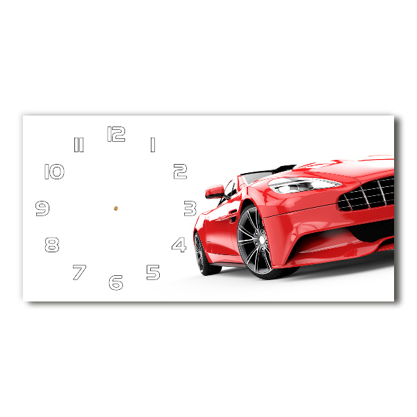 Horloge horizontale Voiture de sport