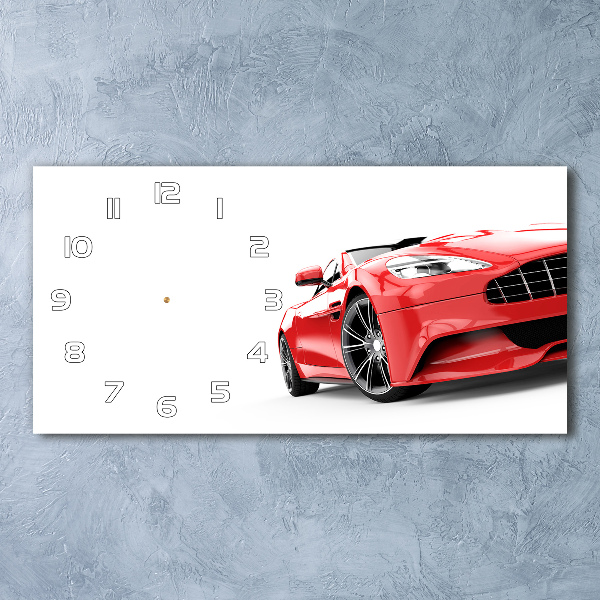 Horloge horizontale Voiture de sport