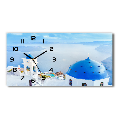 Horloge horizontale Santorini Grèce