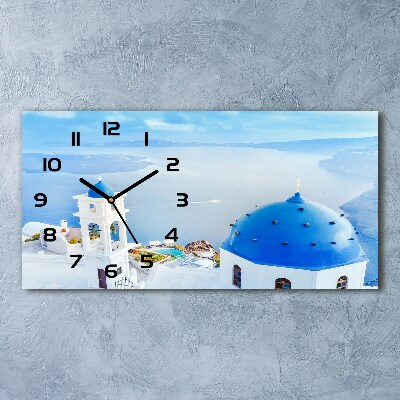 Horloge horizontale Santorini Grèce