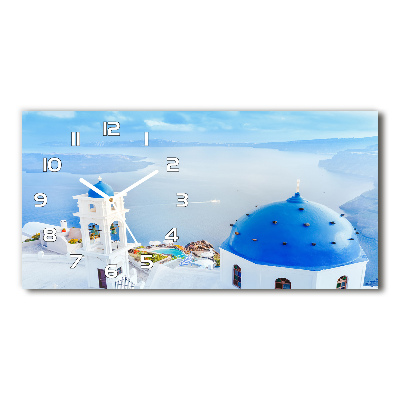 Horloge horizontale Santorini Grèce