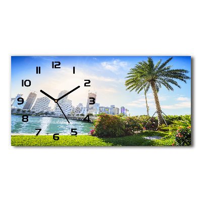 Horloge horizontale Miami USA