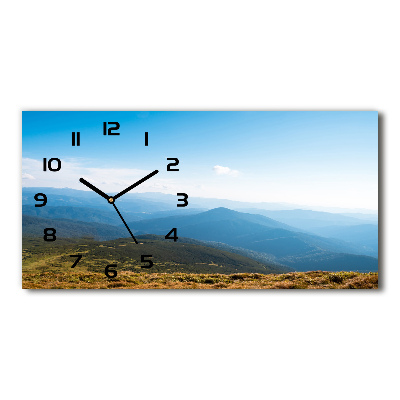 Horloge rectangulaire horizontale Parc national des Tatras