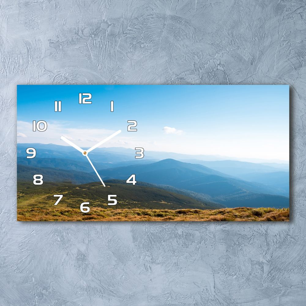 Horloge rectangulaire horizontale Parc national des Tatras