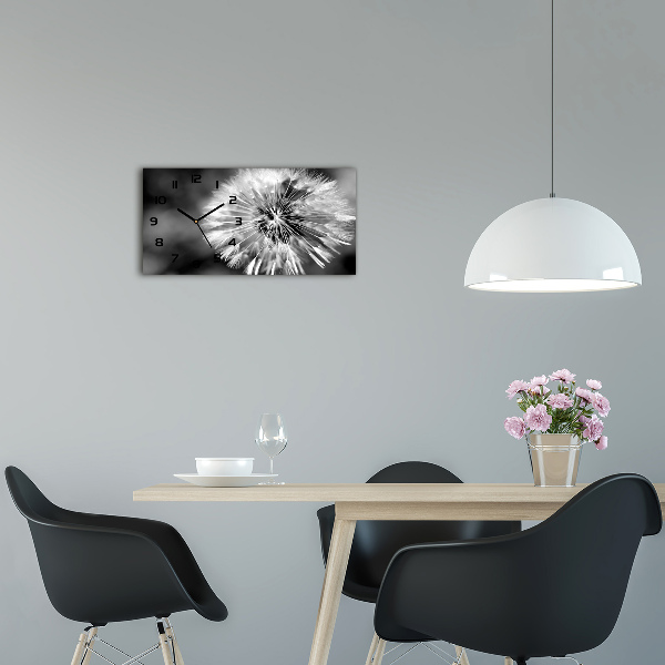 Horloge horizontale en verre Gonflables
